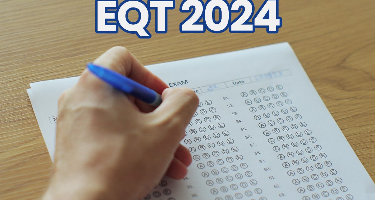 Abertas as inscrições para o EQT 1/2024